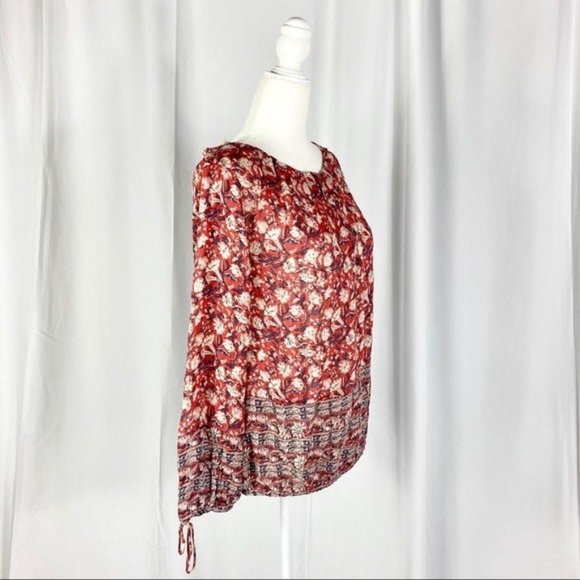 🍄Host pick 💕 NWT Lucky Brand peasant top size PS - Picture 6 of 13